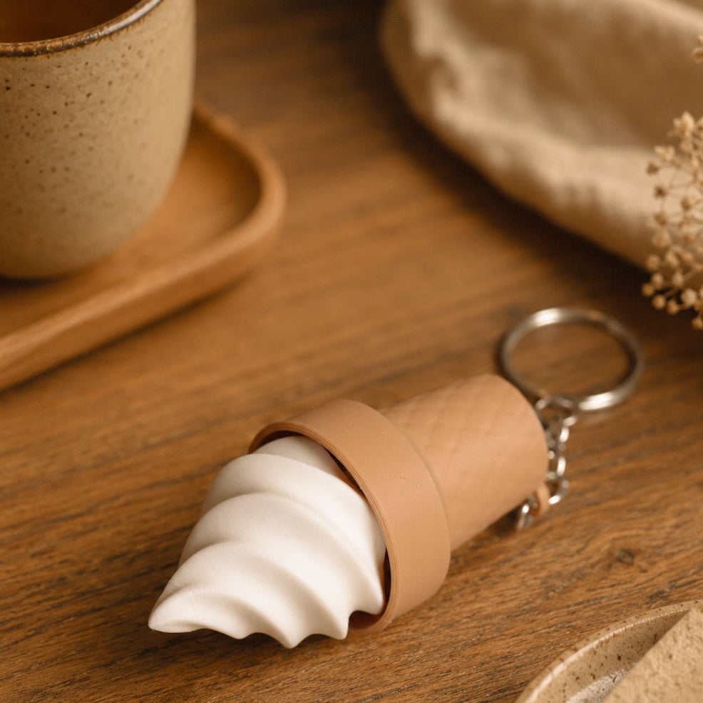 Kuma Labs Soft Serve Clicker — cozy aesthetic lifestyle photo