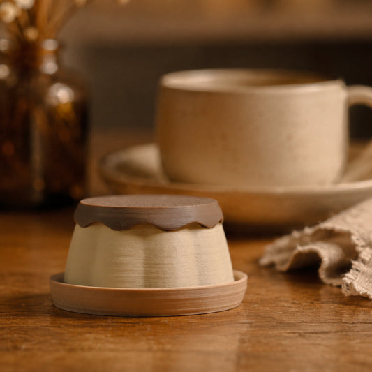 Kuma Labs Pudding Clicker — close up of satisfying click mechanism