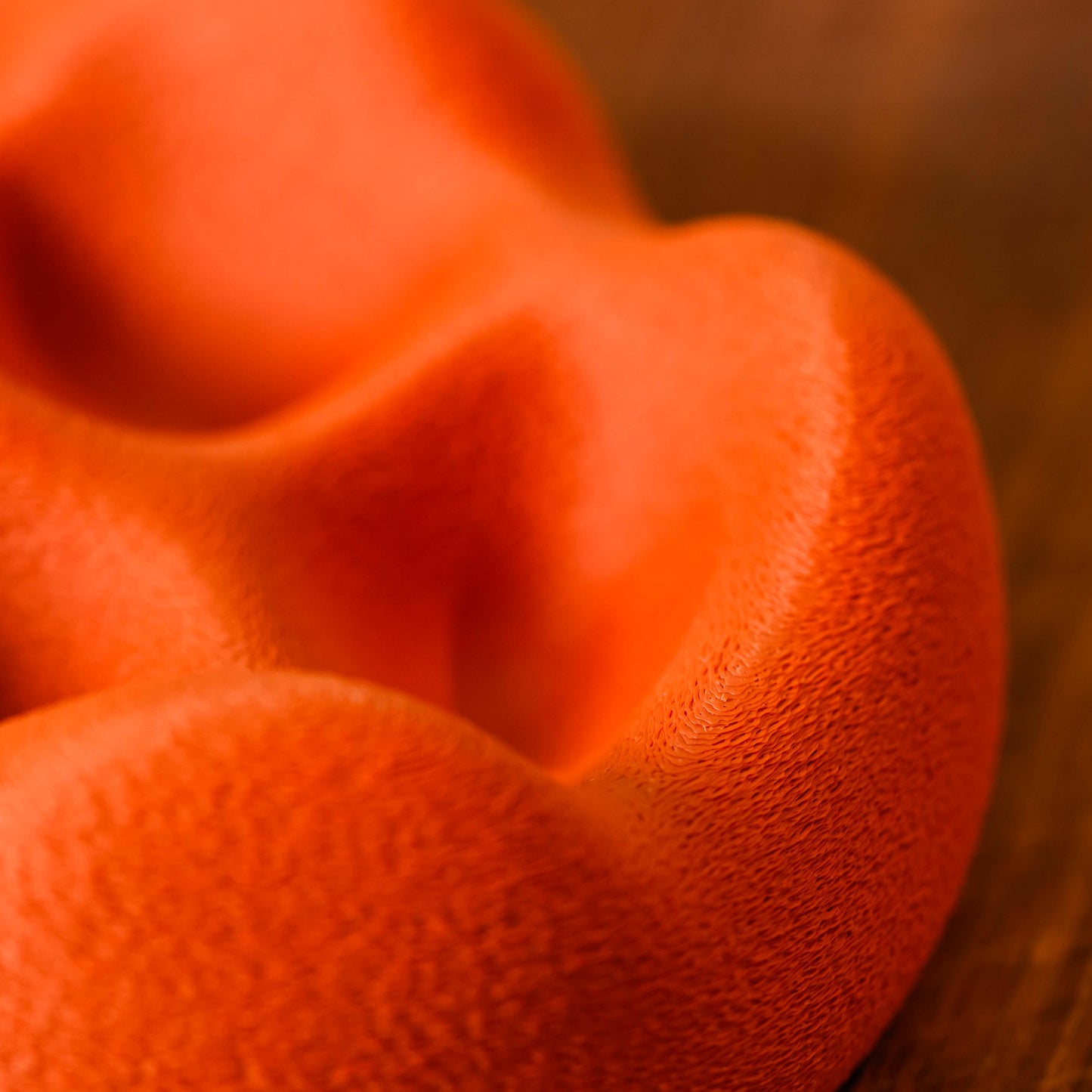 Morning Egg Nest — Terracotta colourway, texture detail