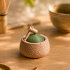 Matcha Mochi Pounding Clicker by Kuma Labs — 3D printed pocket comfort object with miniature hammer