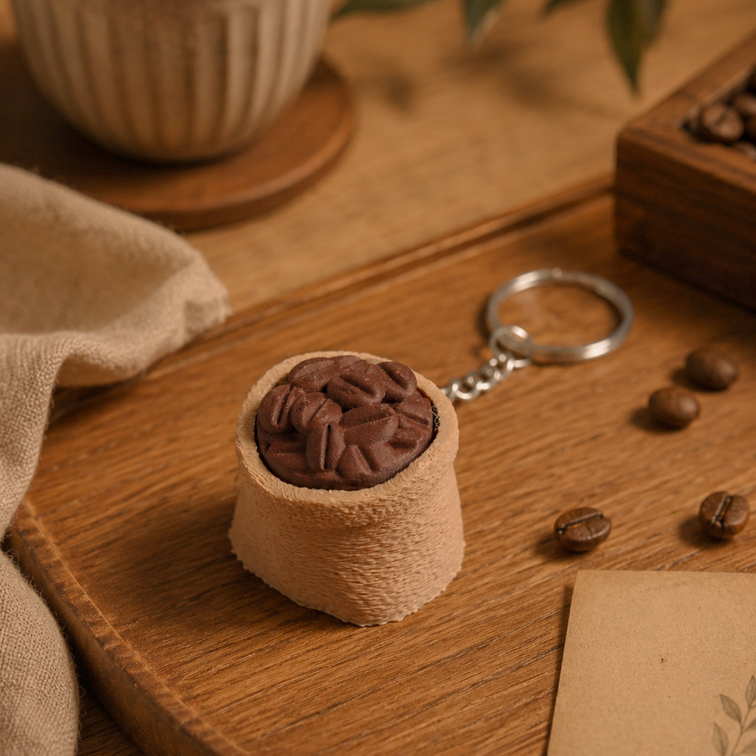 Kuma Labs Coffee Sack Clicker — side view