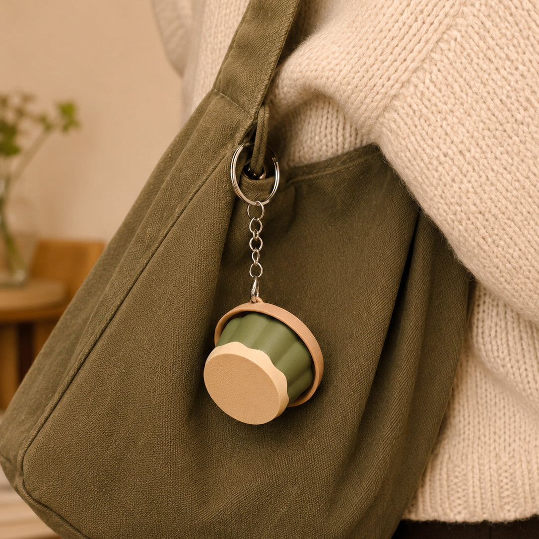 Matcha Pudding Clicker by Kuma Labs — 3D printed pocket comfort object
