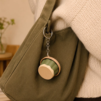 Matcha Pudding Clicker by Kuma Labs — 3D printed pocket comfort object