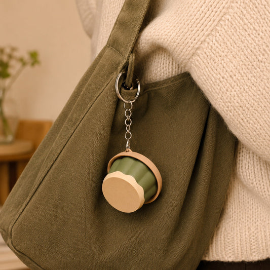 Matcha Pudding Clicker by Kuma Labs — 3D printed pocket comfort object