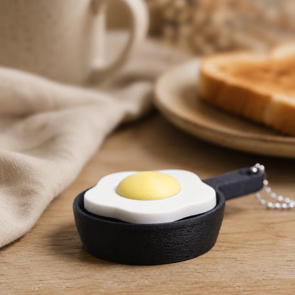 Fried Egg Clicker by Kuma Labs — 3D printed in Canada