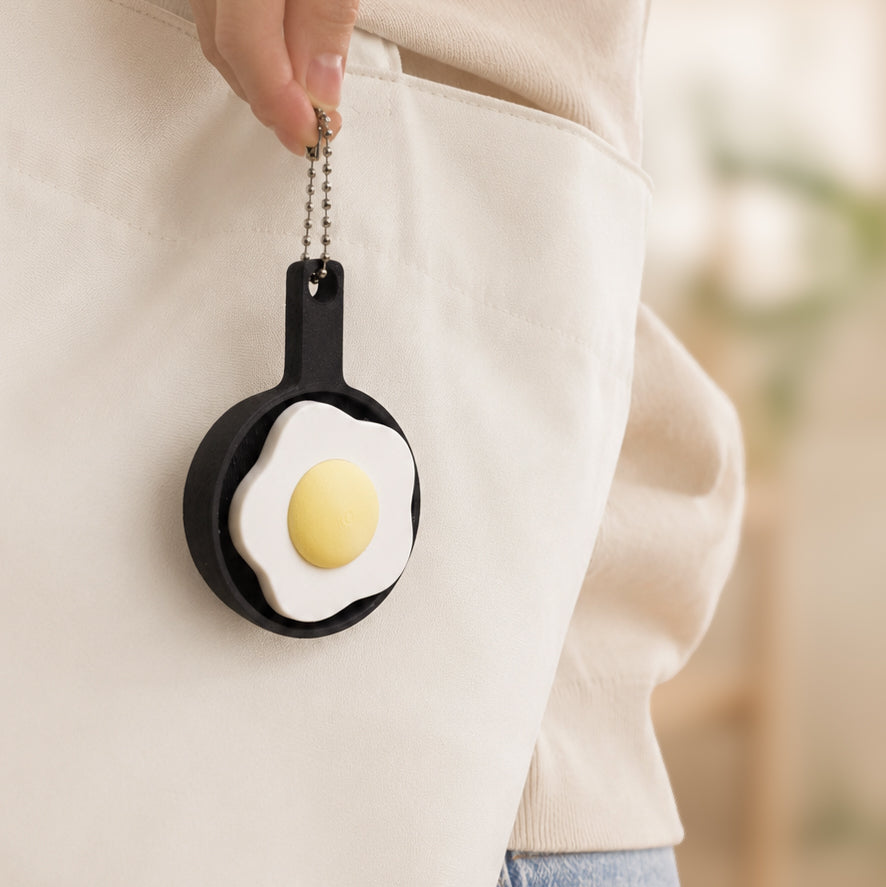 Fried Egg Clicker — close up of click mechanism