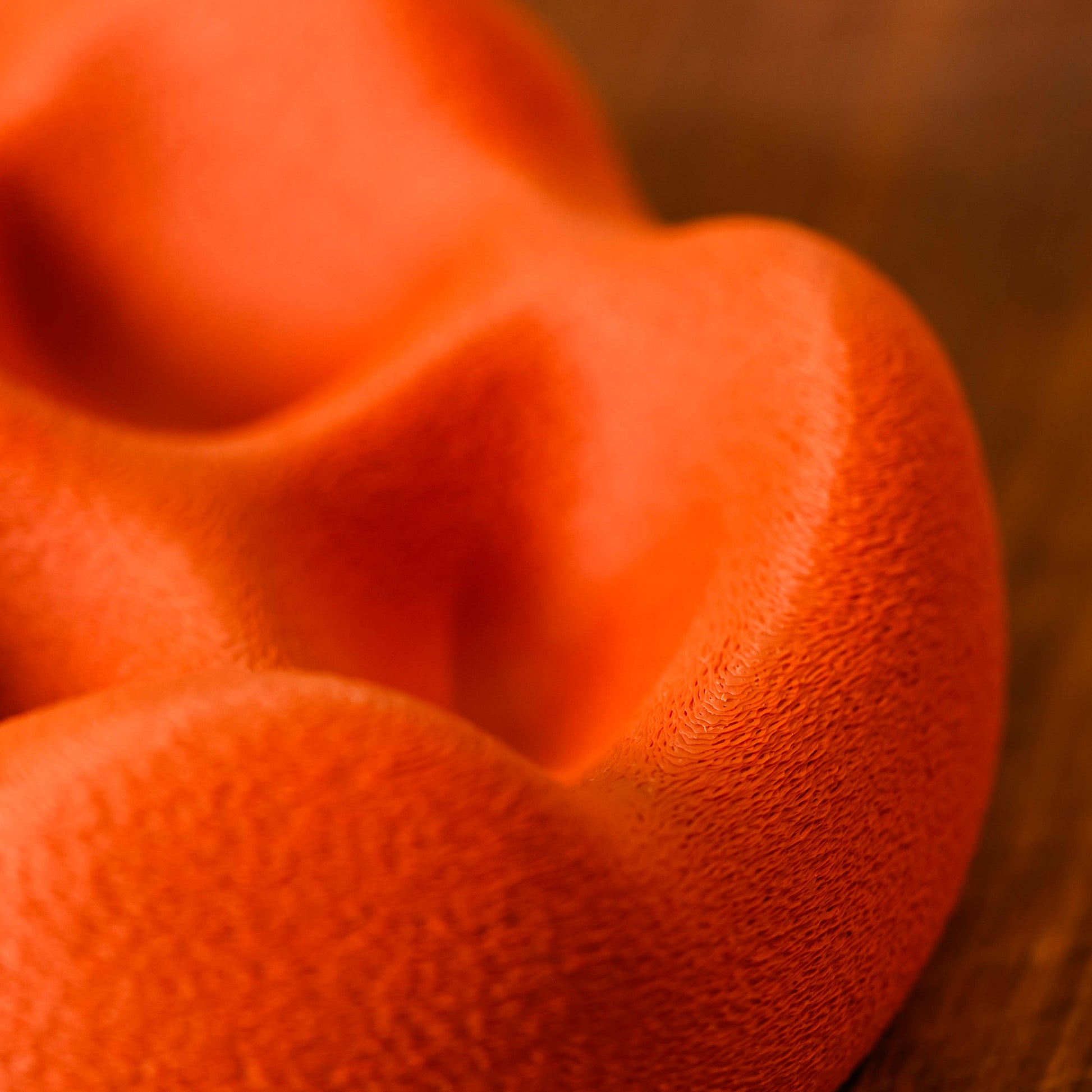 Morning Egg Nest — Terracotta colourway, texture detail