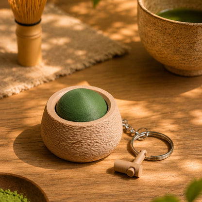 Matcha Mochi Pounding Clicker pocket comfort object — 3D printed in Canada
